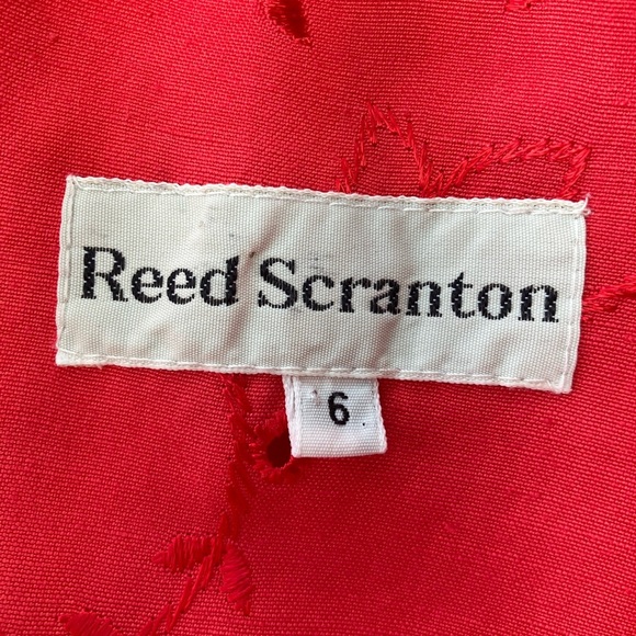 Reed Scranton Women’s Sleeveless Sheath Dress, Size 6, Empire Waist, Pink - Picture 6 of 6